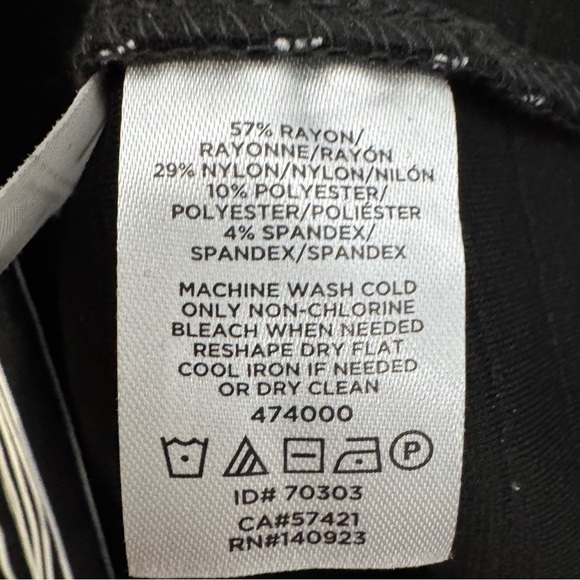 NWT LOFT Petite Striped Tie Front Skirt | XSP - Picture 5 of 6